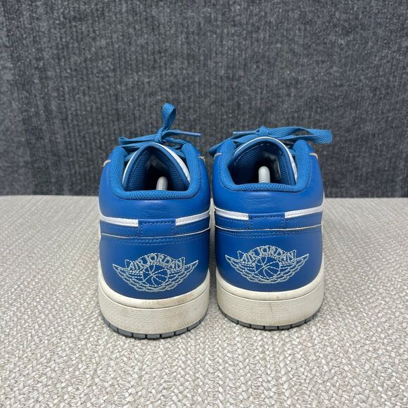 Nike Air Jordan 1 Low SE White Industrial Blue Shoes Mens 12 FN5214-141 main image 4